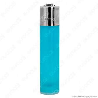 Clipper Large Fantasia Traslucido - 4 Accendini