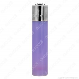 Clipper Large Fantasia Traslucido - 4 Accendini