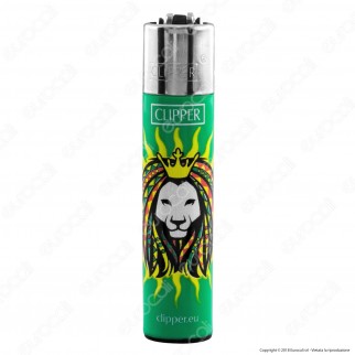 Clipper Large Fantasia Green Friendly - 4 Accendini [TERMINATO]