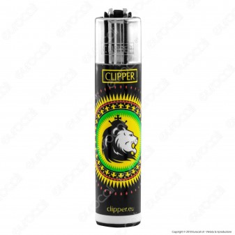 Clipper Large Fantasia Green Friendly - 4 Accendini [TERMINATO]