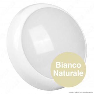 V-Tac VT-17 Plafoniera LED 17W Forma Circolare con Kit Emergenza -