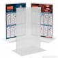 Display Bifacciale da Banco in Plexiglass per Flyer Formato A4 - Made in Italy