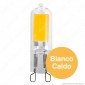 Immagine 2 - Silvanylux Lampadina LED G9 3,5W Bulb in Vetro - mod. GRN871