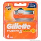 Immagine 1 - Gillette Fusion5 Power Ricarica di 4 Testine per Tutti i Rasoi