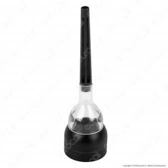 Atomic Grinder Tritatabacco 3 Parti in Metallo e Plastica con Cono