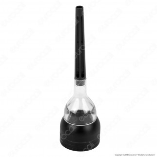 Atomic Grinder Tritatabacco 3 Parti in Metallo e Plastica con Cono