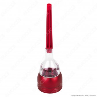 Atomic Grinder Tritatabacco 3 Parti in Metallo e Plastica con Cono