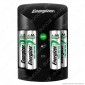 Immagine 2 - Energizer Accu Recharge Pro Caricabatterie Professionale + 4 Pile