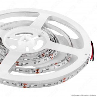 V-Tac Striscia LED 3528 Monocolore 60LED/metro - Blu / Rossa - Bobina