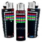 Clipper Large con Rivestimento in Gomma Fantasia Arkanoid - 1 Accendino