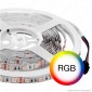 Immagine 2 - V-Tac Striscia LED 5050 Multicolore RGB 60LED/metro - Bobina da 5