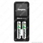 Immagine 2 - Energizer Accu Recharge Mini Caricabatterie + 2 Pile Stilo AA 2000mAh