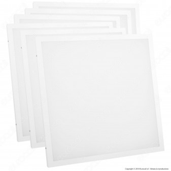 V-Tac VT-6170 6 Pannelli LED a Montaggio Superficiale o Incasso 60x60