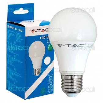 V-Tac VT-1918 Lampadina LED E27 5W Bulb A60 - SKU 4283 / 4284 / 4285
