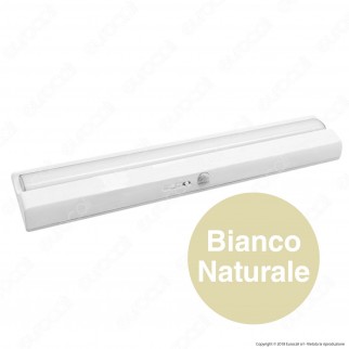 V-Tac VT-81 Lampada LED Alimentata a Batterie con Sensore di