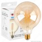 V-Tac VT-2153 Lampadina LED E27 12,5W Globo G125 Filamento Ambrata - SKU 7456