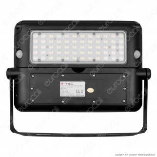 V-Tac VT-787-10 Lampada da Muro LED 10W con Pannello Solare e Sensore