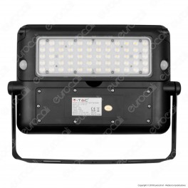 V-Tac VT-787-10 Lampada da Muro LED 10W con Pannello Solare e Sensore