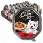 Cesar Scelta dello Chef Cibo per Cani con Manzo alla Griglia, Riso Integrale e Verdure - 14 Vaschette da 150g