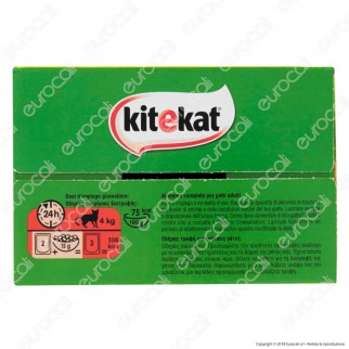 Kitekat La Simpatica Canaglia Cibo per Gatti con Pollo, Manzo, Anatra