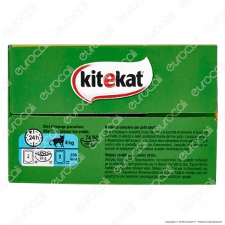 Kitekat Il Pescatore Cibo per Gatti con Trota, Salmone, Tonno e Pesce