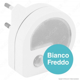 Velamp IL27 Punto Luce LED con Sensore Crepuscolare - mod.IL27LED