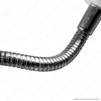 LED Line Adattatore per Lampadine da E27 a E14 con Prolunga
