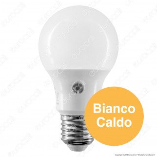 Sylvania Lampadina LED E27 8W Bulb A60 con Sensore Crepuscolare -