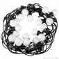 V-Tac VT-71020 Catena da 20 Lampadine LED Mini Globo Bianche per Interno e Esterno - SKU 7439 / 7440