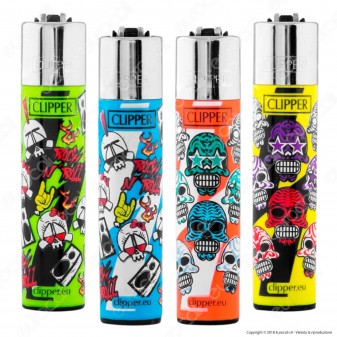 Clipper Large Fantasia Heavy Skulls 3 - 4 Accendini [TERMINATO]