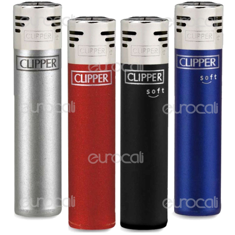 Clipper Large Elettronico Fantasia Elegant - 4 Accendini [TERMINATO]