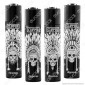 Clipper Large Fantasia Indian Skulls - 4 Accendini [TERMINATO]