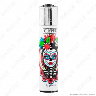 Clipper Large Fantasia Catrinas - 4 Accendini [TERMINATO]
