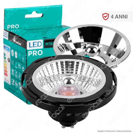 Marino Cristal Serie PRO Lampadina LED GU10 16W Faretto Spotlight Marino Cristal Serie PRO Lampadina LED GU10 16W Faretto Spotlight