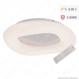 V-Tac VT-7609 Plafoniera LED 39W Bianca Forma Circolare con