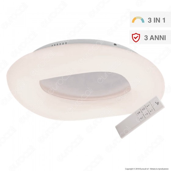 V-Tac VT-7609 Plafoniera LED 39W Bianca Forma Circolare con V-Tac VT-7609 Plafoniera LED 39W Bianca Forma Circolare con