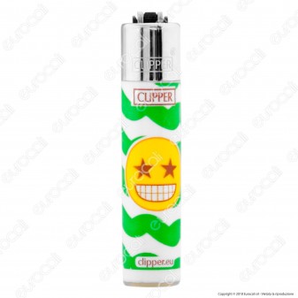 Clipper Micro Fantasia Happy Emoji 1 - Box da 48 Accendini [TERMINATO]