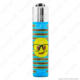 Clipper Micro Fantasia Happy Emoji 1 - Box da 48 Accendini [TERMINATO]