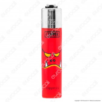 Clipper Micro Fantasia Monster Mouth - 4 Accendini [TERMINATO]