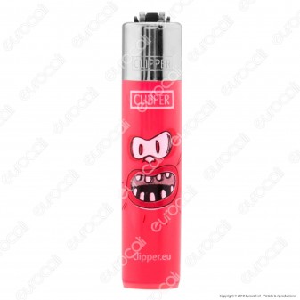 Clipper Micro Fantasia Monster Mouth - 4 Accendini [TERMINATO]