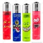 Immagine 1 - Clipper Micro Fantasia Monster Mouth - 4 Accendini [TERMINATO]
