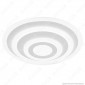 V-TAC VT-85-3D Lampadario LED Anello Triplo 85W in Metallo Bianco Dimmerabile - SKU 3910 / 3911 [TERMINATO]