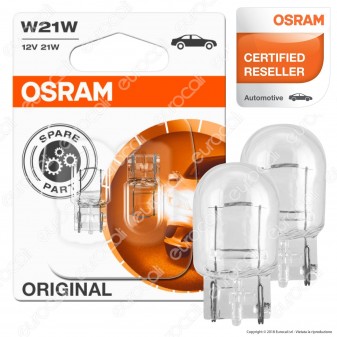 Osram Original Line 21W - 2 Lampadine W21W