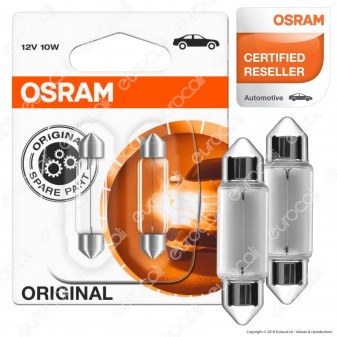Osram Original Line 10W - 2 Lampadine C10W