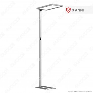 V-Tac VT-8400D-S Piantana LED 80W Touch Dimmerabile con Doppia