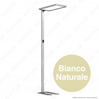 V-Tac VT-8400D-S Piantana LED 80W Touch Dimmerabile con Doppia