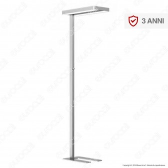 V-TAC VT-8500D-S Piantana LED 80W Dimmerabile con Doppia