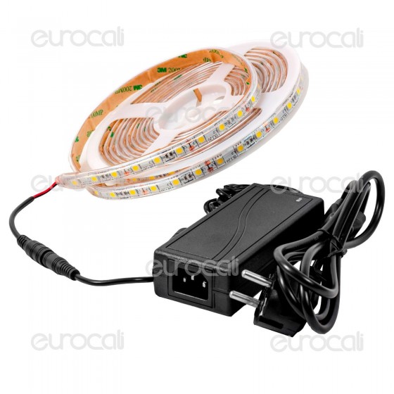 V-Tac Kit con Striscia LED 5050 Impermeabile Monocolore 5mt e V-Tac Kit con Striscia LED 5050 Impermeabile Monocolore 5mt e