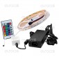 V-Tac Kit con Striscia LED 5050 Impermeabile Multicolore RGB 5mt Controller e Alimentatore [TERMINATO]