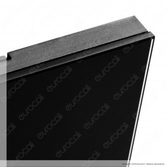 V-Tac Smart VT-5005 Interruttore Touch Wi-Fi Colore Nero con 3 Tasti